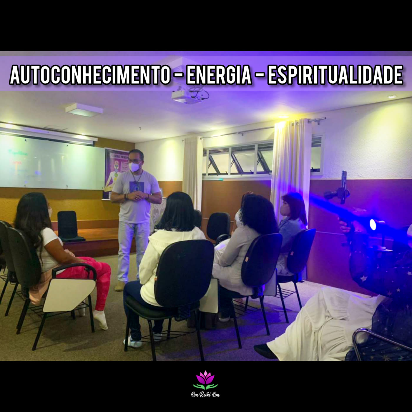Ação de REIKI social da Comunidade Om REIKI Om